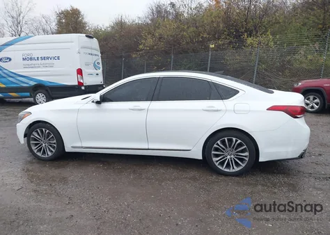 2015 Hyundai Genesis 3.8 from USA, damaged, VIN KMHGN4JE3FU018622